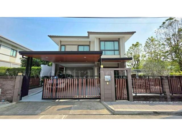 บ้านเดี่ยว ภัสสร บางนา - วงแหวน หลังมุม บ้านสวยพร้อมเข้าอยู่