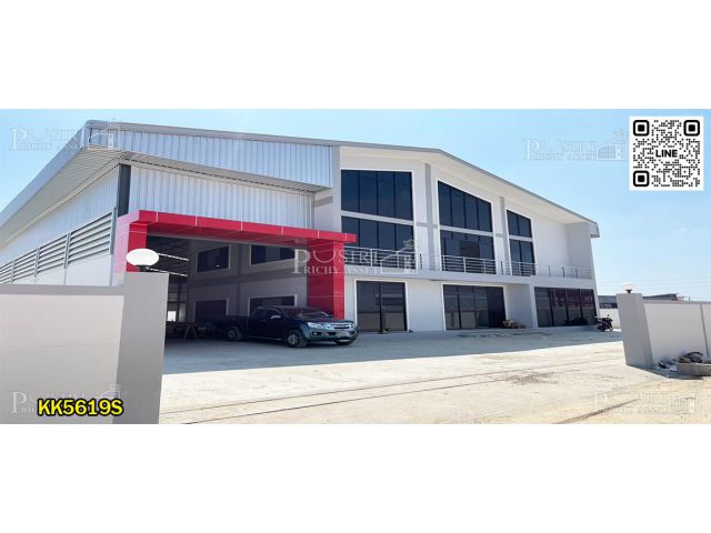 โรงงานสร้างใหม่ สวยทันสมัย ดีไซด์ดีมีเอกลักษณ์ Rare Item ที่มีความพิเศษที่ตั้งอยู่บนพื้นที่สีม่วง 100%