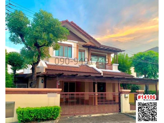 เช่า บ้านเดี่ยว 2 ชั้น เศรษฐสิริ วงแหวน-สุขาภิบาล 2 ตกแต่งพร้อมอยู่