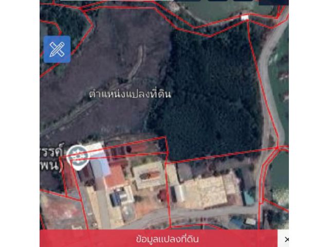 ขายที่ดินเปล่าติดถนนลาดยางและติดกับวัดบ้านต้นลำแพน