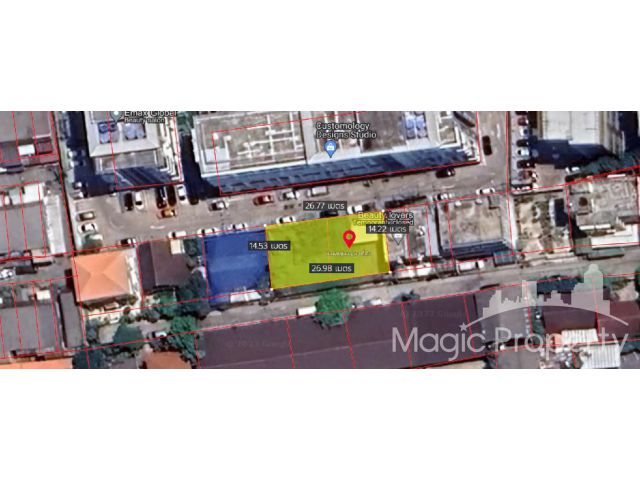 ขายที่ดิน 107 ตรว. ใน ซอยอินทามระ 47 ถนนรัชดาภิเษก เขตดินแดง กรุงเทพ
