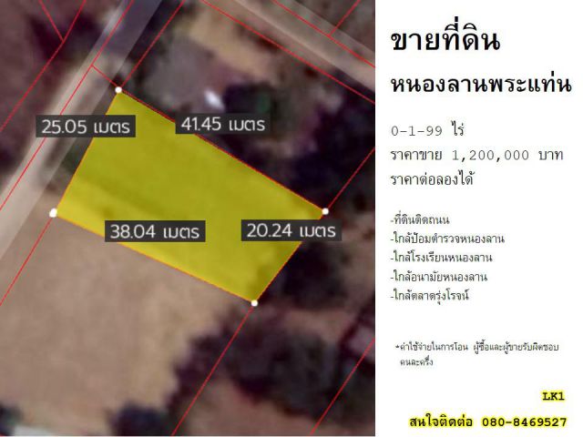 ขายที่ดิน หนองลานพระแท่น