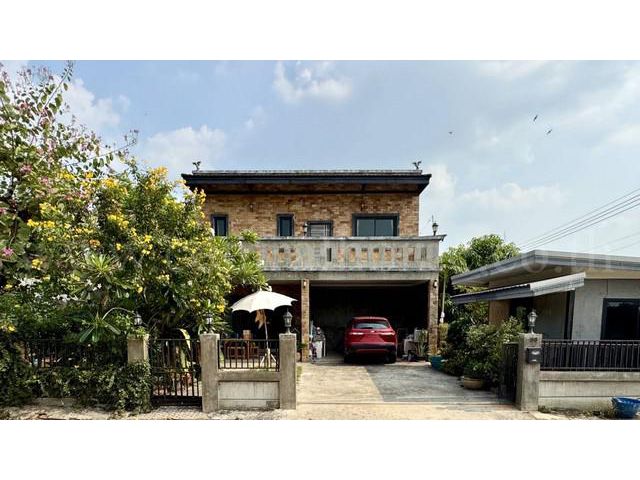 บ้านเดี่ยว โครงการ สนามกอล์ฟ นอร์ธเทิร์น รังสิต - วังน้อย หลังมุม