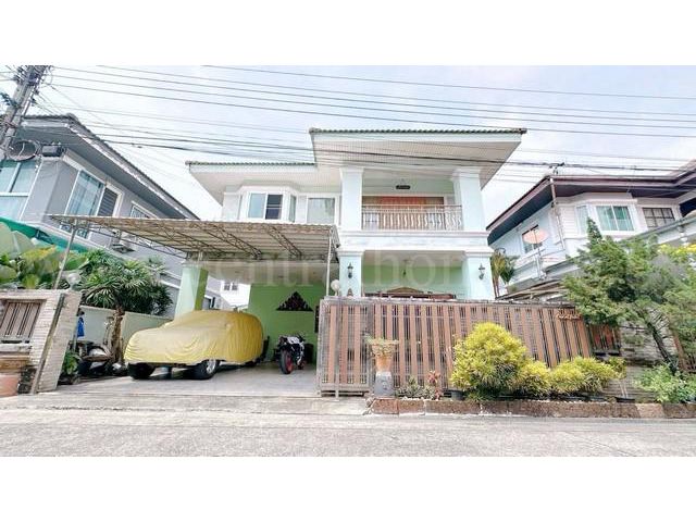 บ้านเดี่ยว ศรีกาญจน์ พาร์ค วิว สรงประภา - ดอนเมือง ถูกสุดในโครงกา
