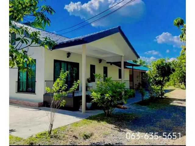 ขายบ้านสวน 2 ไร่ 1 งาน 28 ตรว. ต.ศรีนาวา อ.เมือง จ.นครนายก