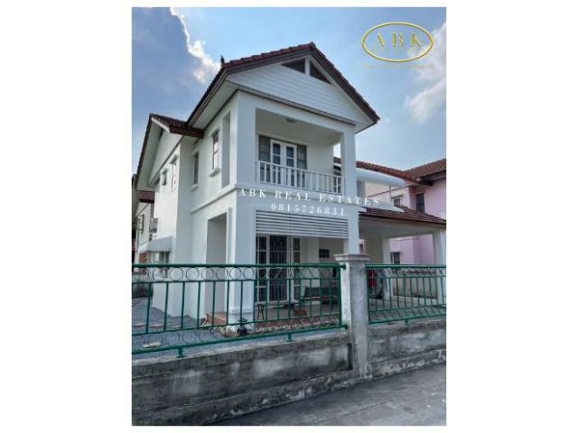 บ้านเดี่ยว 2 ชั้น หมู่บ้านสุชา บางบัวทอง ราคา 2.99 ล้าน
