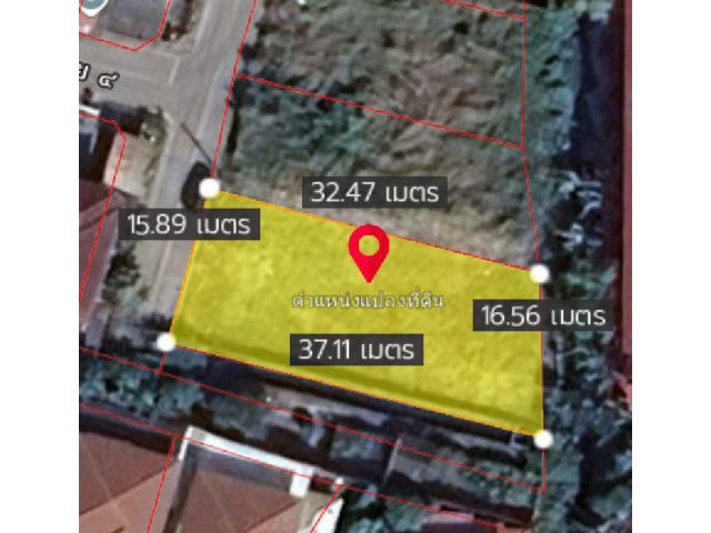 L159-ขายที่ดินเปล่า 135 ตรว. ใกล้สนามบินเชียงใหม่ ต.ป่าแดด อ.เมืองเชียงใหม่
