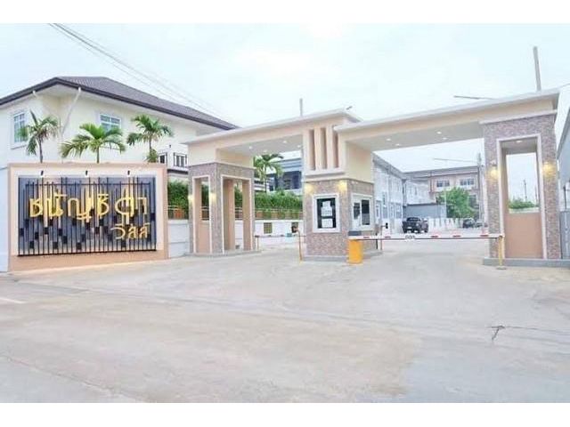 ขายบ้านเดี่ยวโครงการชนัญชิดาวิลล์ ใกล้โรงเรียนกระทุ่มแบนวิเศษ