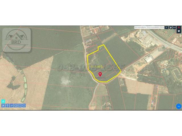 ขายที่ดินสีเหลืองสร้างโรงงาน สร้างโกดัง หนองใหญ่ เนื้อที่ 47-0-40