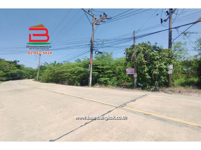 ที่ดินเปล่า หมู่บ้าน เฟื่องฟ้า โครงการ บริษัทสยามภูมิแลนด์ จก. เนื้อที่ 240 ตรว. อ.เมืองฉะเชิงเทรา จ.ฉะเชิงเทรา