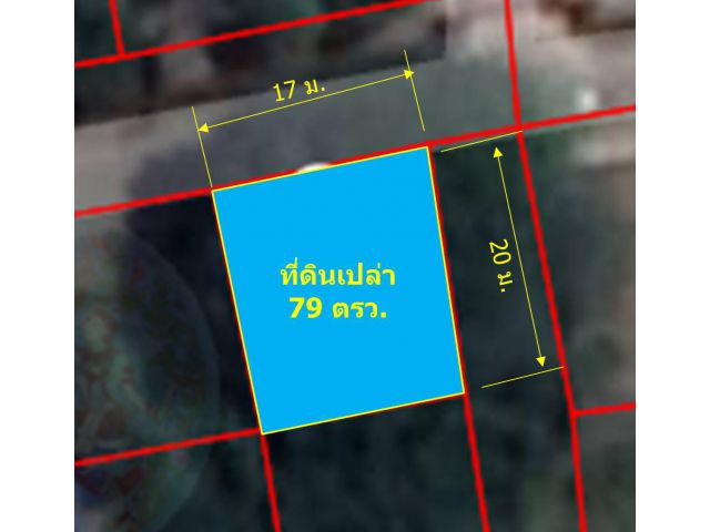 L203-ขายที่ดินเปล่า 79 ตรว. (แปลงหัวมุม ต.หางดง อ.หางดง จ.เชียงใหม่)