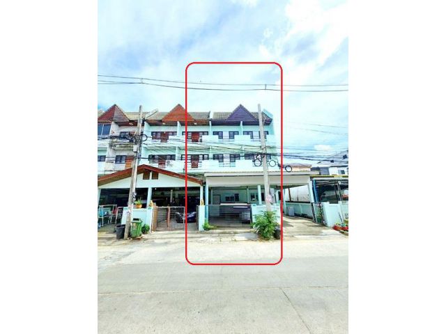 ตลาดถนอมมิตร 600ม.ให้เช่าทาวน์โฮม 3.5 ชั้น 20 MRT วัชรพล 1.2 กม.