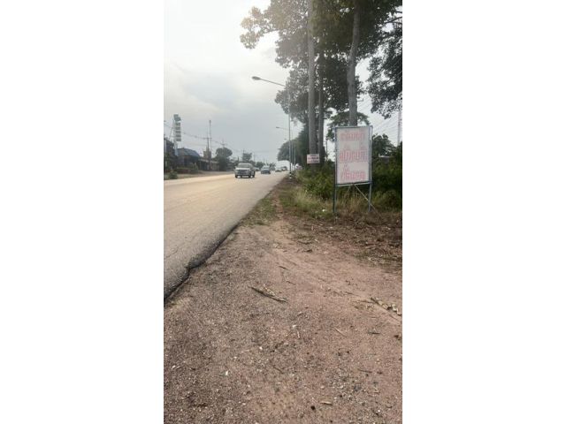 ขายที่ดินห่างแยกไฟแดงห้วยผึ้ง700เมตร ติดถนนหลัก 1ไร่85ตรว หน้กว้าง35เมตร ยกแปลงสามล้านถ้วน