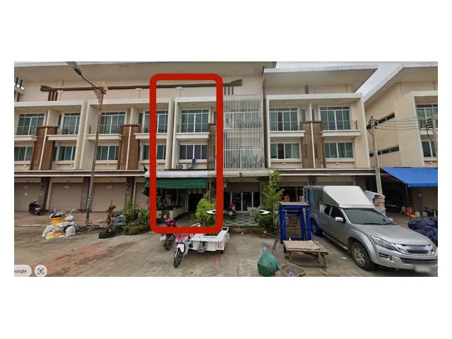 อาคารพาณิชย์ 3 ชั้น ศูนย์การค้าอินโดจีน อรัญประเทศ เนื้อที่ 24 ต