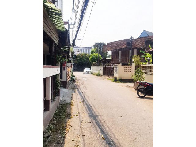 ที่ดิน 182 ตรว. ใจกลางเชียงใหม่ ใกล้ประตูท่าแพ 200 เมตร เจ้าของขายเอง