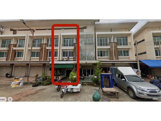 อาคารพาณิชย์ 3 ชั้น ศูนย์การค้าอินโดจีน อรัญประเทศ