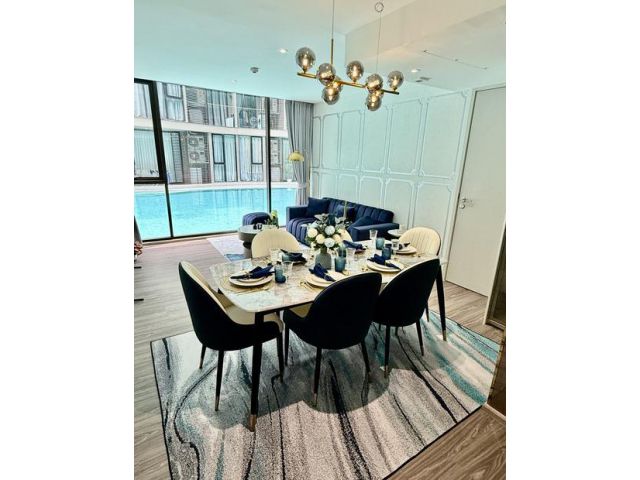 Live in comfort  and safe -3BR Poolside Condo at Fynn Asok