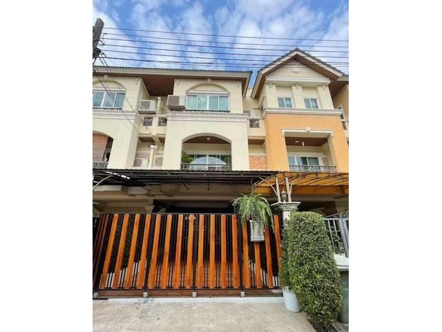 ทาวน์โฮม 3ชั้น โครงการวิสต้า ปาร์ค ประชาชื่น Vista Park Prachachu