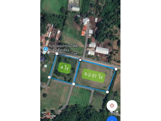 ขายที่ดินโฉนด 2 แปลง ต.วังไทร บ้านภูเงิน เนื้อที่ 6 ไร่เศษ และ 4 ไร่