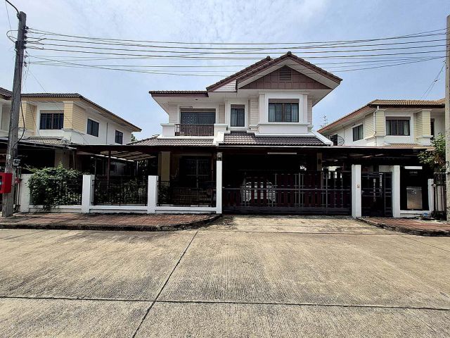 ขาย บ้านเดี่ยว 2 ชั้น หมู่บ้าน เศรษฐสิริ สนามบินน้ำ 64.4 ตร.ว. ต่อเติม ย่านนนทบุรี