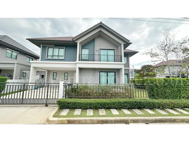 ฺB1 บ้านเดี่ยว เพฟ บางนา หลังมุม สไตส์ Modern ราคาถูก ฮวงจุ้ยดี