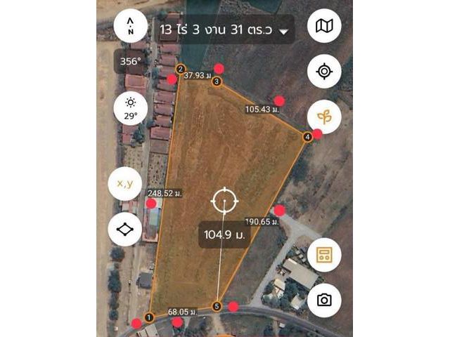 ขายด่วน ที่ดินกำแพงแสน13-3-30 ไร่ ติดโลตัสสาขากำแพงแสน จ.นครปฐม