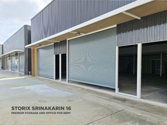 ให้เช่าโกดังสินค้า พร้อมออฟฟิศในตัว ศรีนครินทร์ 16 ทำเลใจกลางเมือง (N.1673)