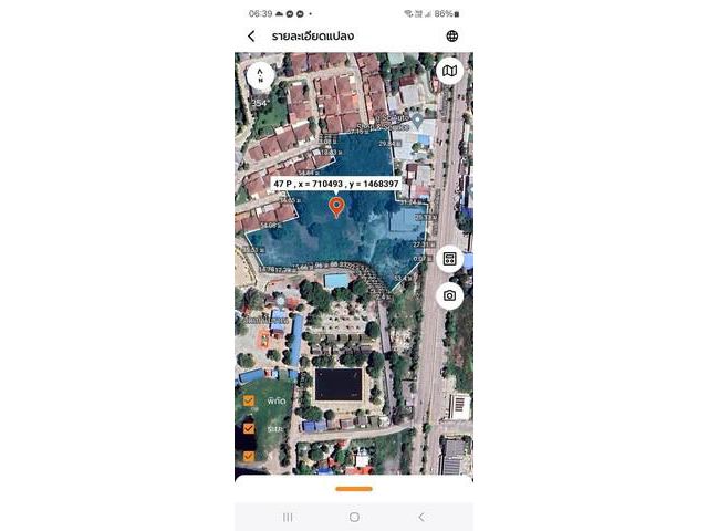 ขายที่ดินใจกลางหนองมน ติดถนนเลี่ยงตลาดหนองมน-ถนนข้าวหลาม