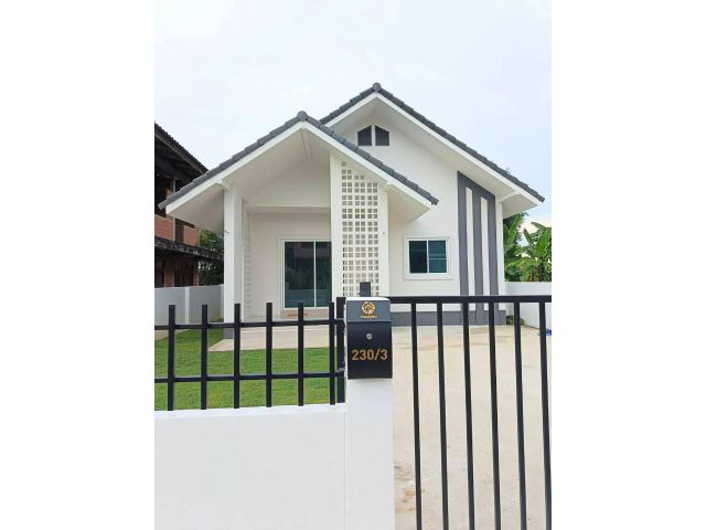 ขายบ้านเดี่ยว ชั้นเดียว 2 ห้องนอน,2 ห้องน้ำ,   ราคาโปรโมชั่นพิเศษรับสงกรานต์ 1.99 ล้าน