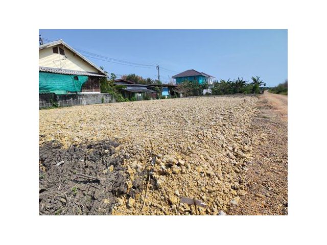ขายที่ดินติดถนนถมแล้วศาลากลาง นนทบุรี 103 ตรว.
