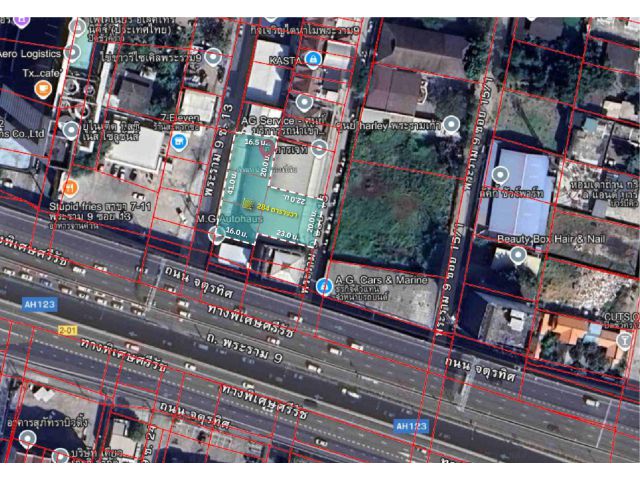 ขายที่ดินทำเลทอง พระราม 9 ซอย 13-15 เหมาะค้าขาย ทำโชว์รูม!