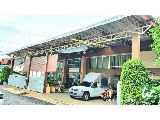 ขายโฮมออฟฟิศ 2ชั้น 2คูหา บ้านบัวทอง1 ขนาด 120 ตรว ใกล้ MRTคลองบางไผ่