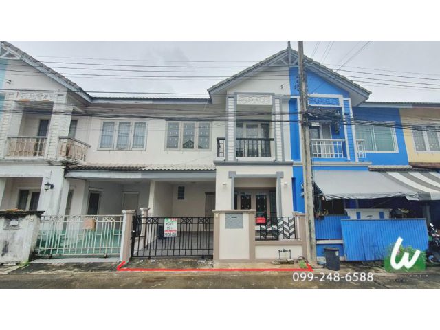 ขายทาวน์เฮ้าส์ บ้านฟ้าปิยรมย์ เรือนพนา ลำลูกกา คลอง 7 ขนาด18 ตรว