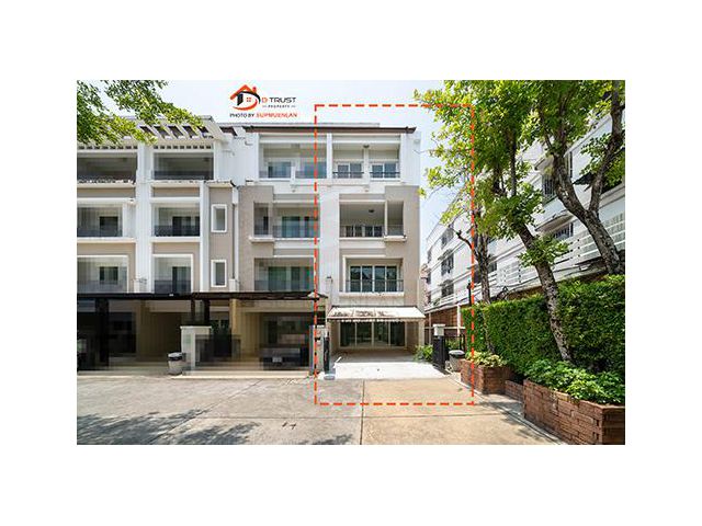 ให้เช่า ทาวน์โฮม 4 ชั้น บ้านกลางกรุง สาทร เจริญราษฎร์ หลังริม 3ห้