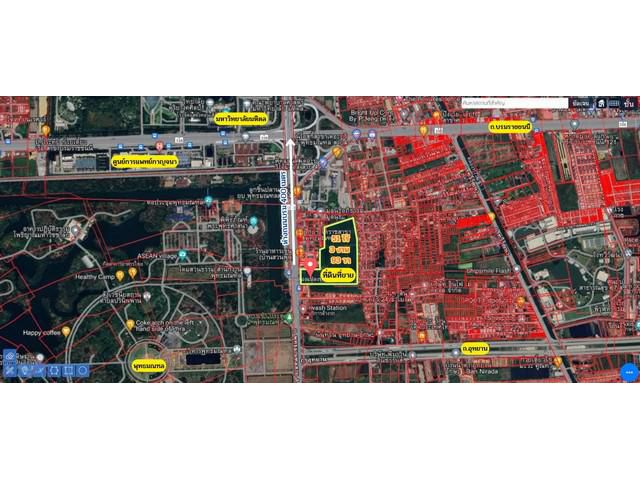 ขายที่ดินติดถนน​พุทธมณฑล ซื้อที่แถมปอด...ทำเลดี อยู่ตรงข้ามสวนพุท