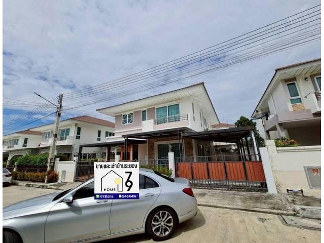 ให้เช่าบ้านเดี่ยว 2ชั้น ใกล้ปากน้ำ ระยอง พร้อมเฟอร์นิเจอร์ครบ