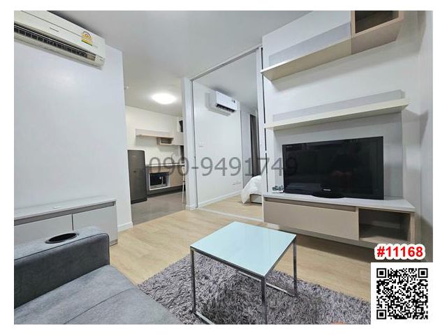 เช่า คอนโด D Condo Ramkhamhaeng ชั้น 7 ตึก D ตกแต่งครบพร้อมเข้าอยู่
