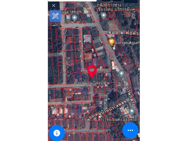 ขายที่ดิน ต.ท่าวังตาล อ.สารภี จ,เชียงใหม่ เนื้อที่ 96.5 ตรว.