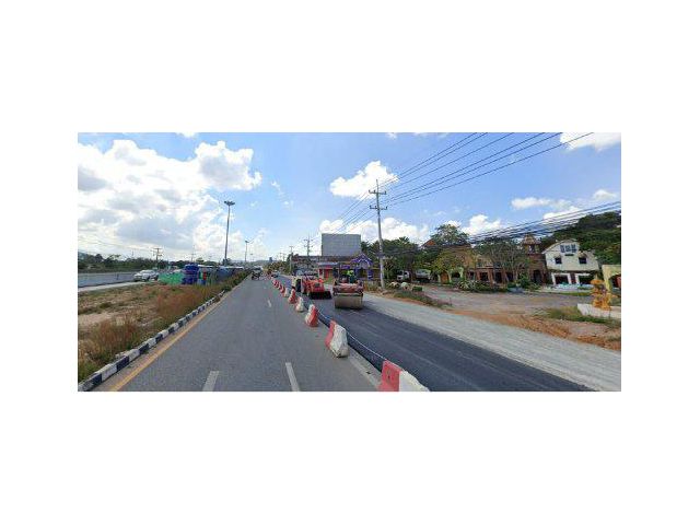 ขายที่ดิน 10 ไร่ ติดถนนสุขุมวิท ต.นาจอมเทียน อ.สัตหีบ จ.ชลบุรี