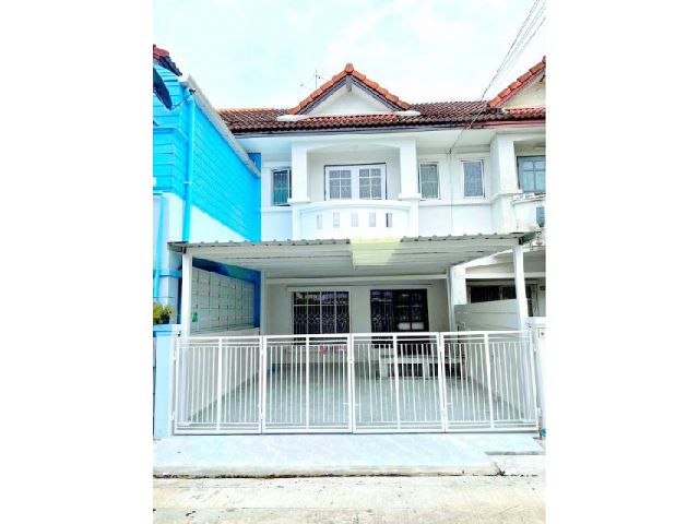 มีนบุรี 7.2กม ตลาดหทัยมิตร 1.9กม.ให้เช่าทาว์นเฮาส์ 2 ชั้น 22ตร.ว