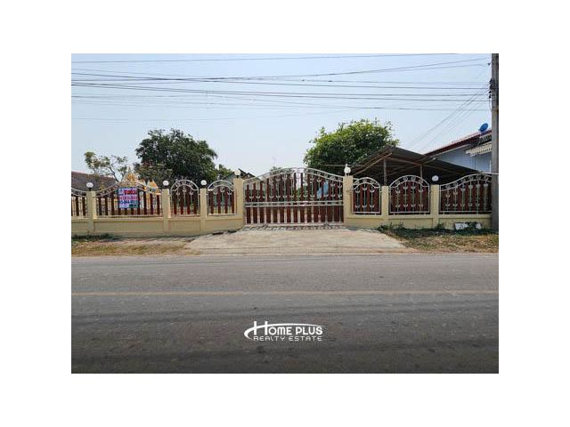 ที่ดินพร้อมบ้านเดี่ยวชั้นเดียวใกล้สหกรณ์การเกษตรบ้านโป่งจำกัด ราชบุรี