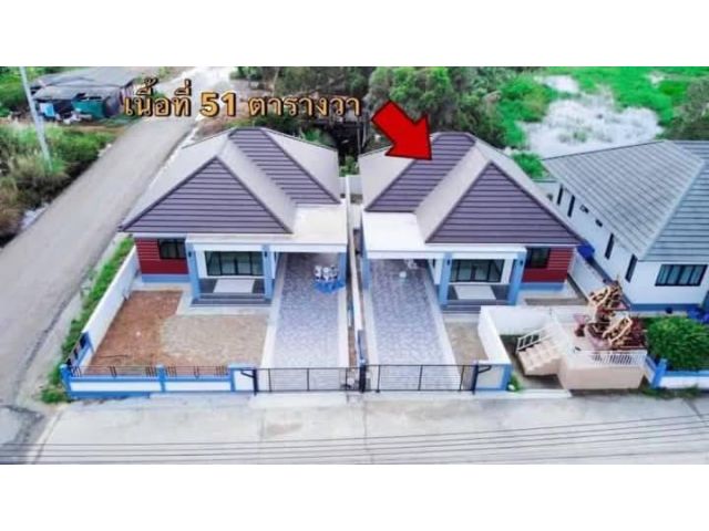 ขายบ้านเดี่ยวไกล้หาดแม่รำพึงจ.ระยอง