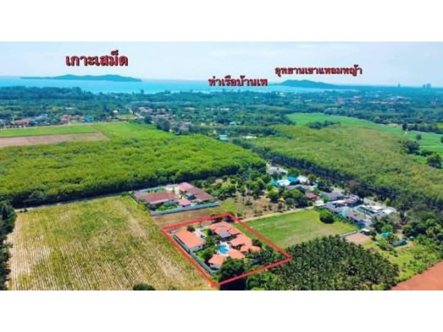 ขายกิจการบ้านพลูวิลล่าไกลหาดแม่รำพึงระยอง