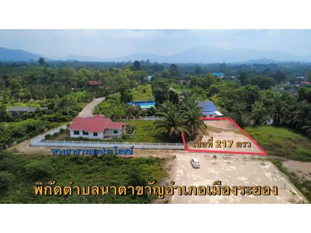 ขายที่ดินเปล่าไกล้อบต.ตาขันจ.ระยอง
