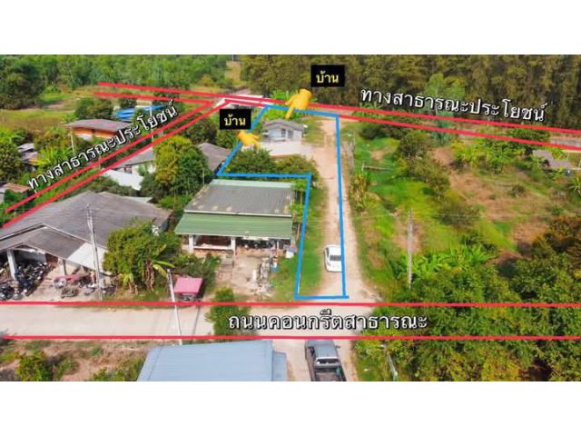 ขายบ้านแฝดสองหลังไกล้ถนนสุขุมวิทตะพงระยอง
