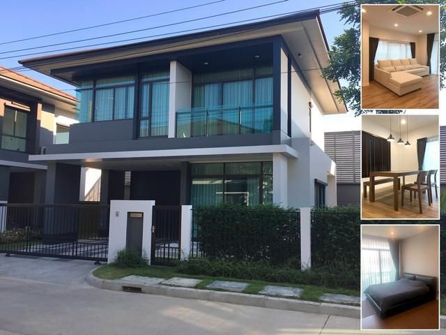 PB5270 ให้เช่าบ้านเดี่ยว 2ชั้น หมู่บ้าน เศรษฐสิริ กรุงเทพกรีฑา เขตสะพานสูง ใกล้ มหาวิทยาลัยอัสสัมชัน