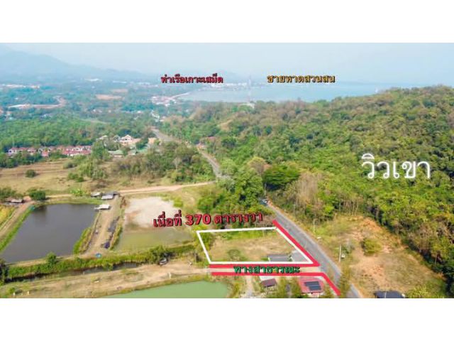 ขายที่ดินเปล่าไกล้หาดแม่รำพึงระยอง