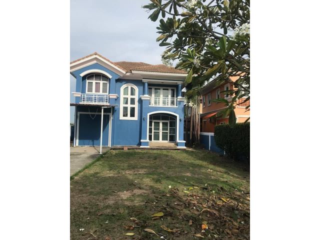 U1364 บ้านเดี่ยว2ชั้นให้เช่า หมู่บ้านภัสสร 10 เดอะเพรสทีจ สุวินทวงศ์ ถนนสุวินทวงศ์ 21 บ้านหลังใหญ่ขนาด103 ตารางวา บ้านพร