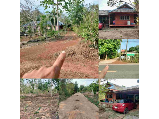 ขายบ้านพร้อมที่ดิน 2 ไร่ 2 งาน 88 ตร.ว. ติดถนนคอนกรีต  ต.ลาดตะเคียน อ.กบินทร์บุรี จ.ปราจีนบุรี ราคาเพียง 3,500,000 บาท