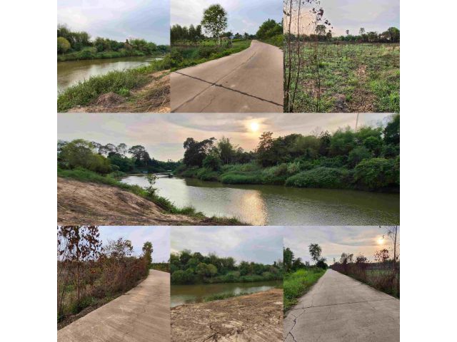 ขายที่ดินติดแม่น้ำบางปะกง วิวสวย บรรยากาศดีมาก! เนื้อที่ 5 ไร่กว่า ตั้งอยู่ที่ ต.หาดนางแก้ว อ.กบินทร์บุรี จ.ปราจีนบุรี